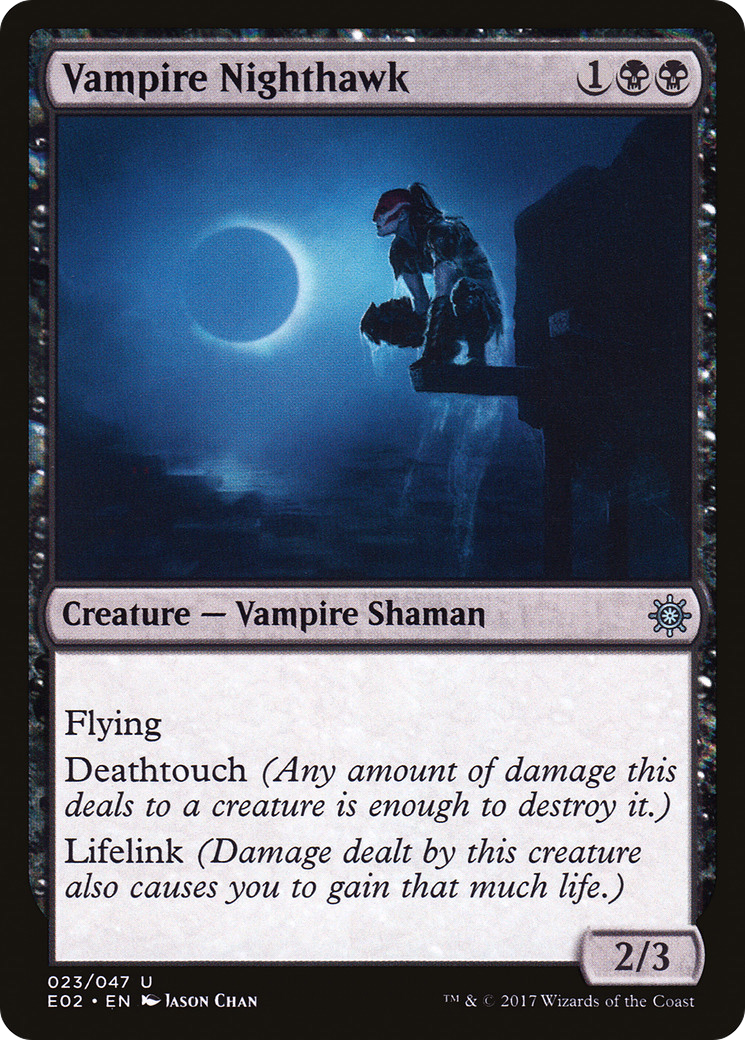 Vampire Nighthawk (E02-023)  - Explorers of Ixalan
