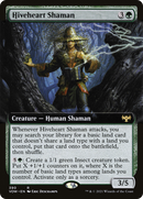 Hiveheart Shaman (Extended Art) (VOW-390)  Foil - Innistrad: Crimson Vow: (Extended Art)
