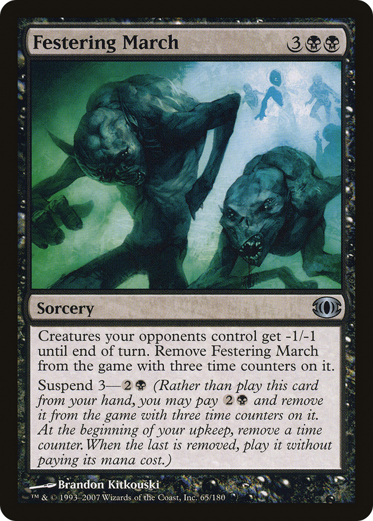 Festering March (FUT-065)  Foil - Future Sight