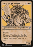 Thrakkus the Butcher (Showcase) (CLB-440)  Foil - Commander Legends: Battle for Baldur's Gate: (Showcase)