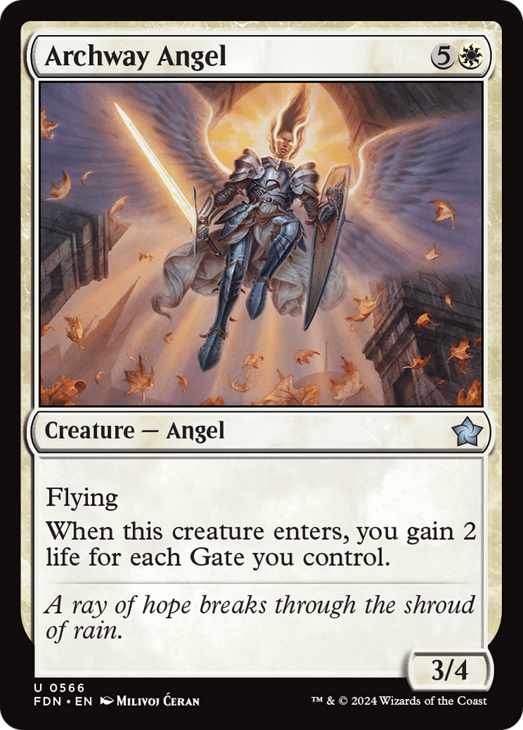 Archway Angel (FDN-566)  - Foundations