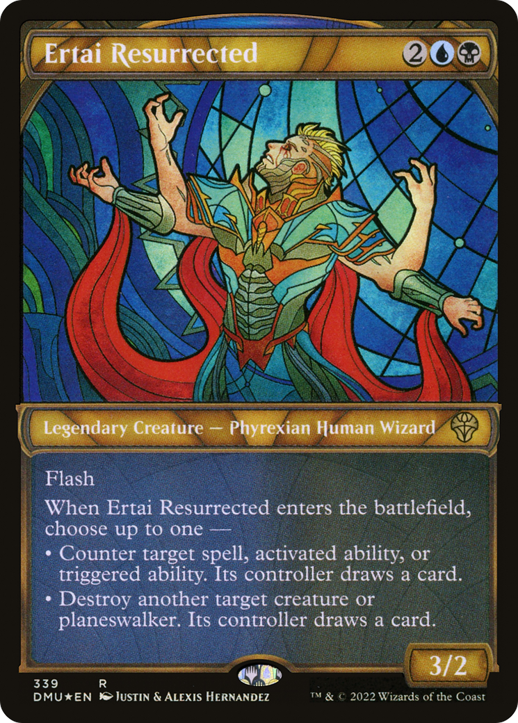 Ertai Resurrected (Textured Foil) (DMU-339)  Foil - Dominaria United: (Showcase)