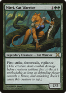 Mirri, Cat Warrior (10E-279)  - Tenth Edition