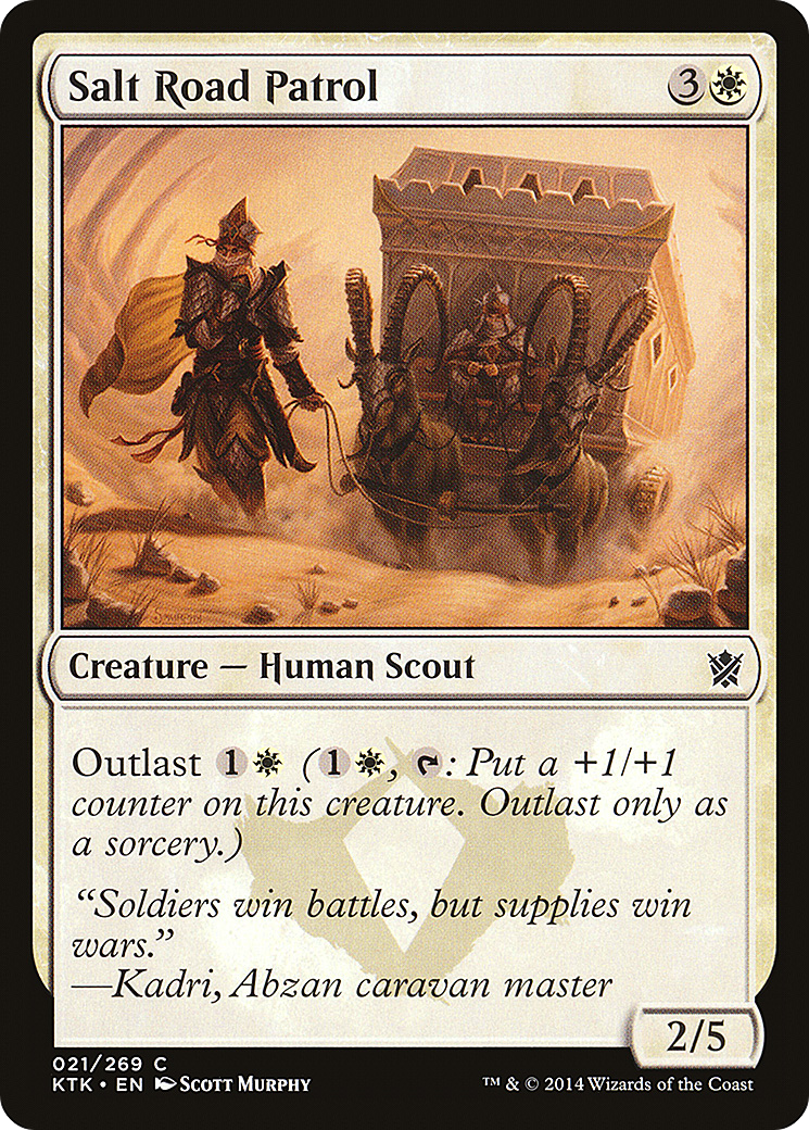 Salt Road Patrol (KTK-021)  - Khans of Tarkir