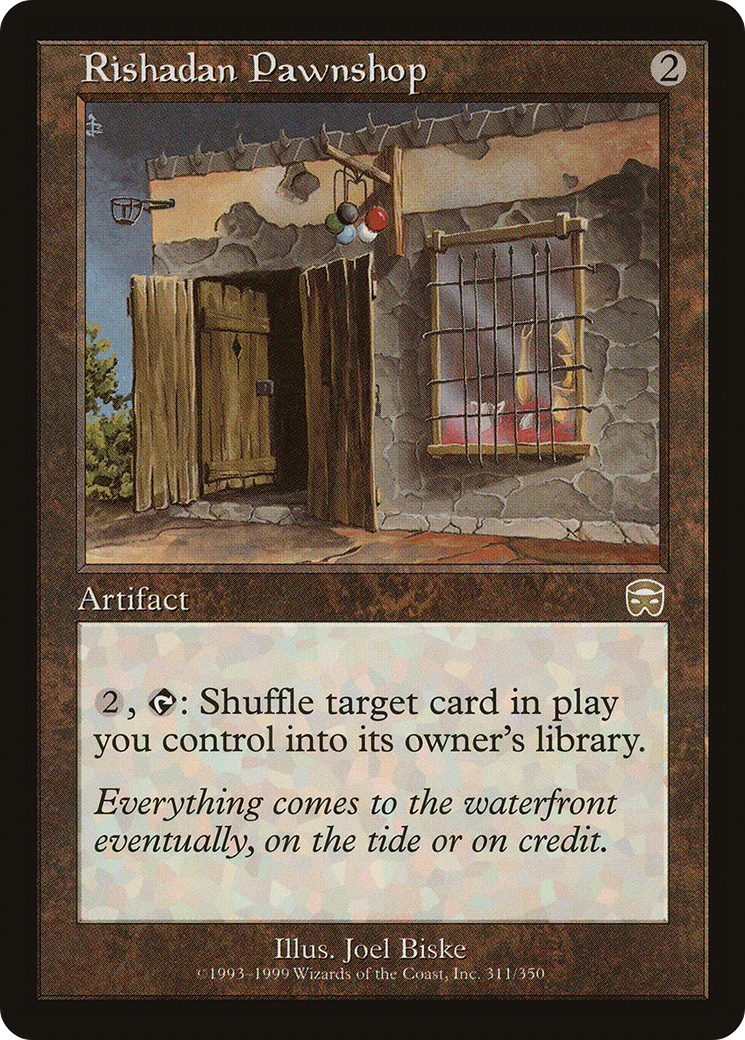 Rishadan Pawnshop (MMQ-311)  Foil - Mercadian Masques