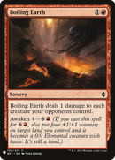 Boiling Earth (LIST-BFZ-142)  - The List