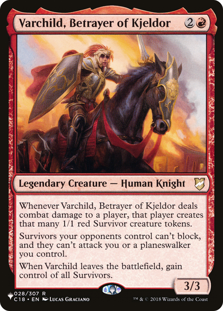 Varchild, Betrayer of Kjeldor (LIST-028/307)  - The List