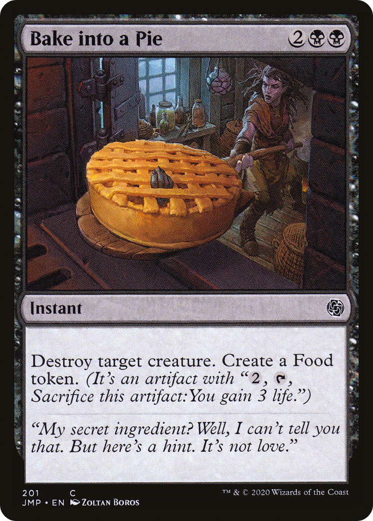 Bake into a Pie (JMP-201)  - Jumpstart