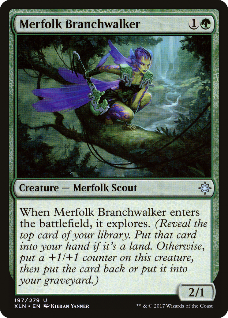 Merfolk Branchwalker (XLN-197)  - Ixalan