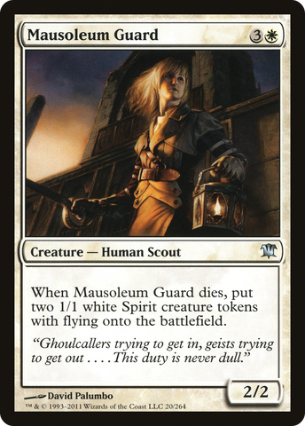 Mausoleum Guard (ISD-020)  Foil - Innistrad