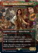 Inigo, Avenging Swordsman - Samut, Voice of Dissent (SLD-1451)  - Secret Lair Drop / Inigo, Avenging Swordsman (Borderless)