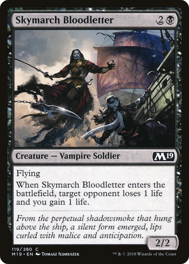 Skymarch Bloodletter (M19-119)  Foil - Core Set 2019