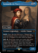 Leonardo da Vinci (Italian) (Serial Numbered) (ACR-118)  Foil - Assassin's Creed (Borderless)