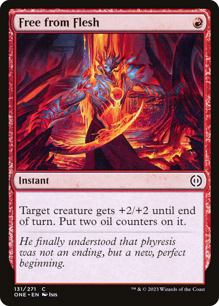 Free from Flesh (ONE-131)  - Phyrexia: All Will Be One