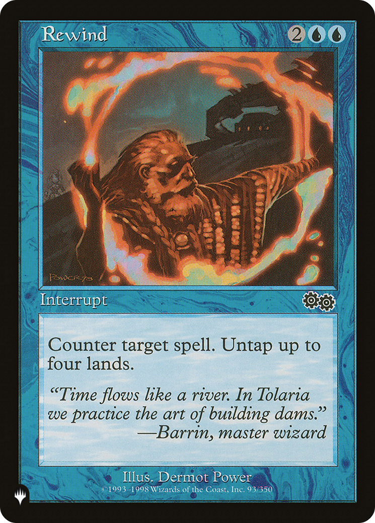 Rewind (LIST-USG-93)  - The List