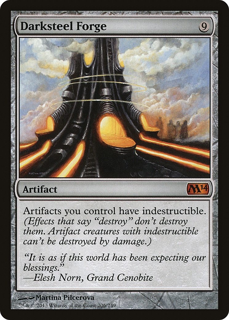 Darksteel Forge (M14-206)  Foil - Magic 2014