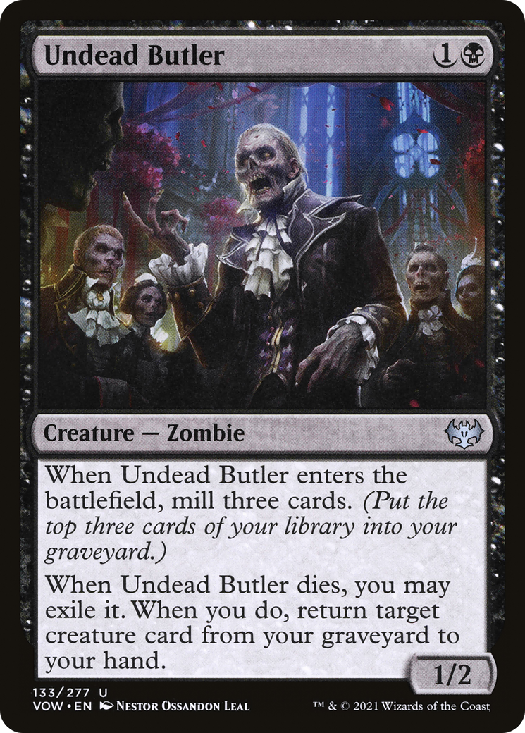 Undead Butler (VOW-133)  - Innistrad: Crimson Vow