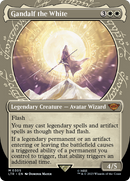Gandalf the White (Showcase) (LTR-305)  Foil - The Lord of the Rings: Tales of Middle-earth: (Showcase) (Borderless)