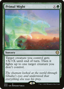 Primal Might (SCD-204)  - Starter Commander Decks