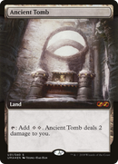 Ancient Tomb (UMA:BT-U31)  Foil - Ultimate Box Topper: (Extended Art)