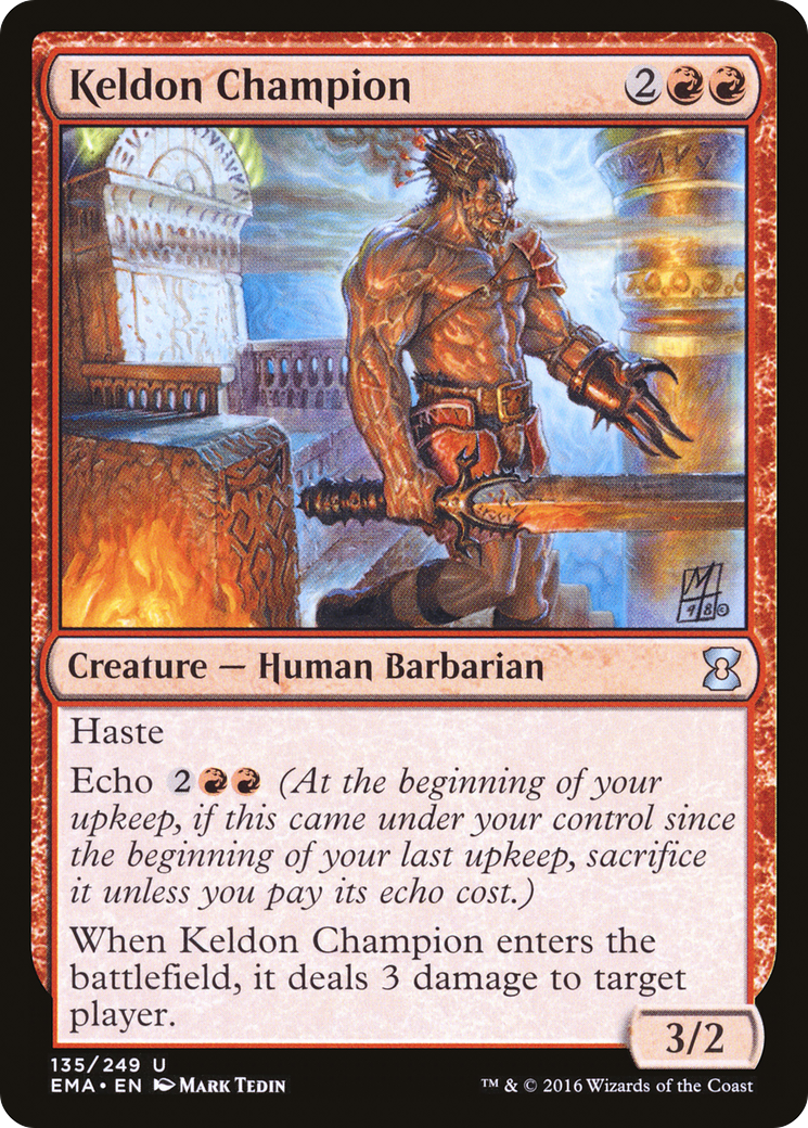 Keldon Champion (EMA-135)  - Eternal Masters
