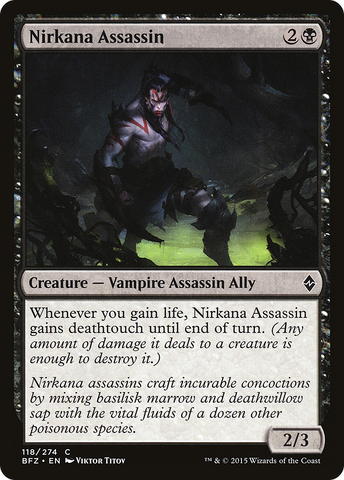 Nirkana Assassin (BFZ-118)  Foil - Battle for Zendikar