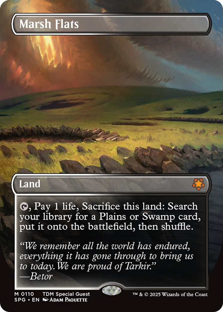 Marsh Flats (Borderless) (SPG-110)  - Special Guests