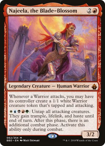 Najeela, the Blade-Blossom (BBD-062)  - Battlebond