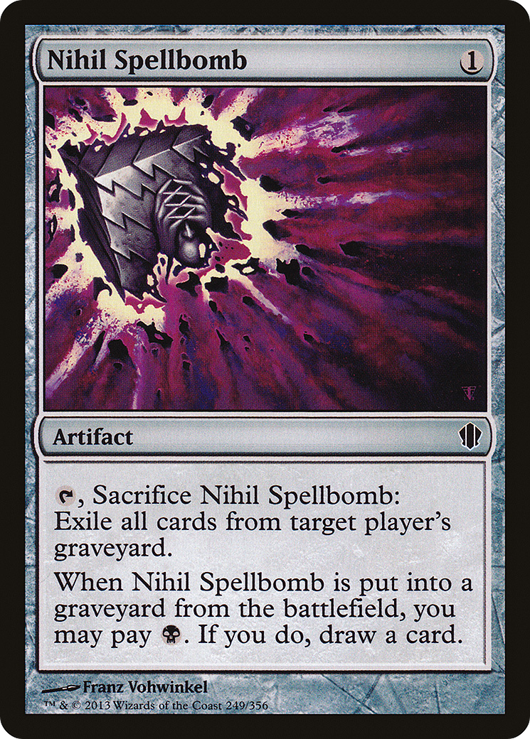 Nihil Spellbomb (C13-249)  - Commander 2013