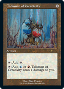Talisman of Creativity (Retro Frame) (SLD-1058) - Secret Lair Drop Etched Foil