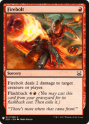 Firebolt (LIST-DDS-37)  - The List