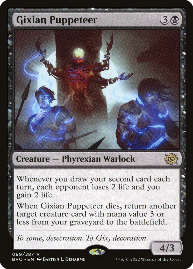 Gixian Puppeteer (BRO-099)  Foil - The Brothers' War