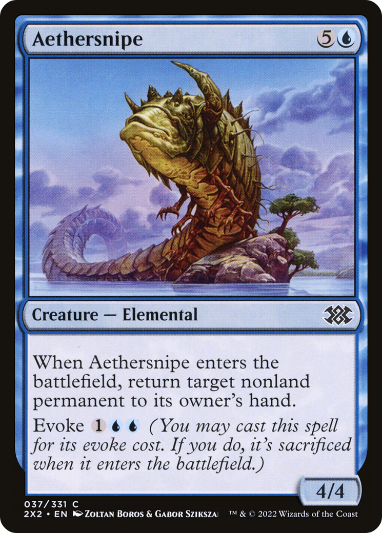 Aethersnipe (2X2-037)  - Double Masters 2022