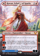Rowan, Scholar of Sparks (Borderless) (STX-278)  - Strixhaven: School of Mages