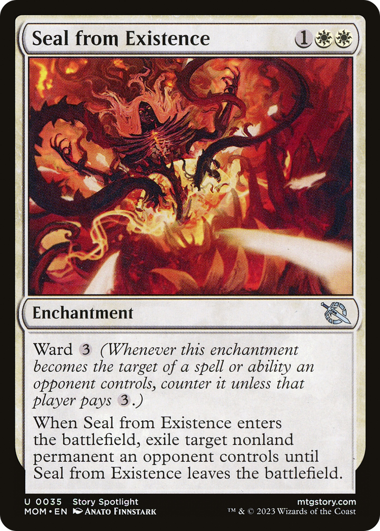 Seal from Existence (MOM-035) - March of the Machine Foil