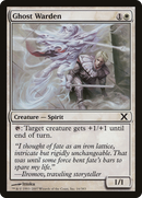 Ghost Warden (10E-016)  Foil - Tenth Edition