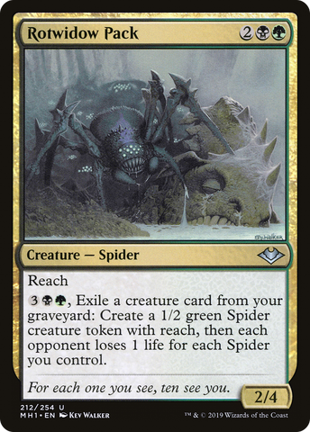 Rotwidow Pack (MH1-212)  Foil - Modern Horizons