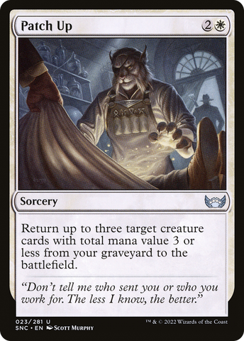 Patch Up (SNC-023)  - Streets of New Capenna