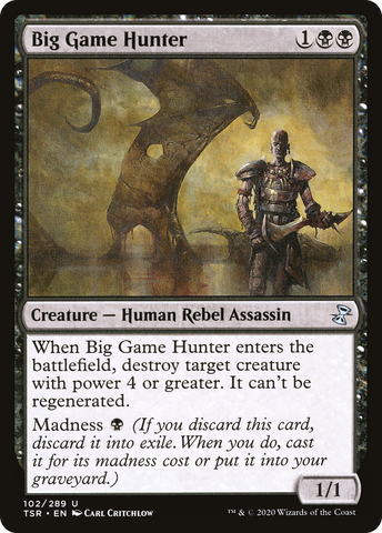 Big Game Hunter (TSR-102)  Foil - Time Spiral Remastered