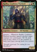 Radha, Coalition Warlord (DMU-211)  Foil - Dominaria United