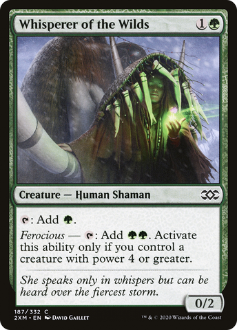 Whisperer of the Wilds (2XM-187)  - Double Masters