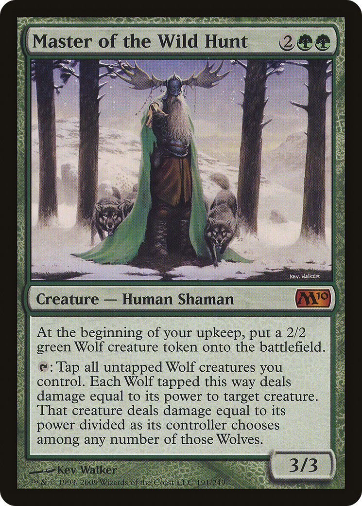 Master of the Wild Hunt (M10-191)  - Magic 2010