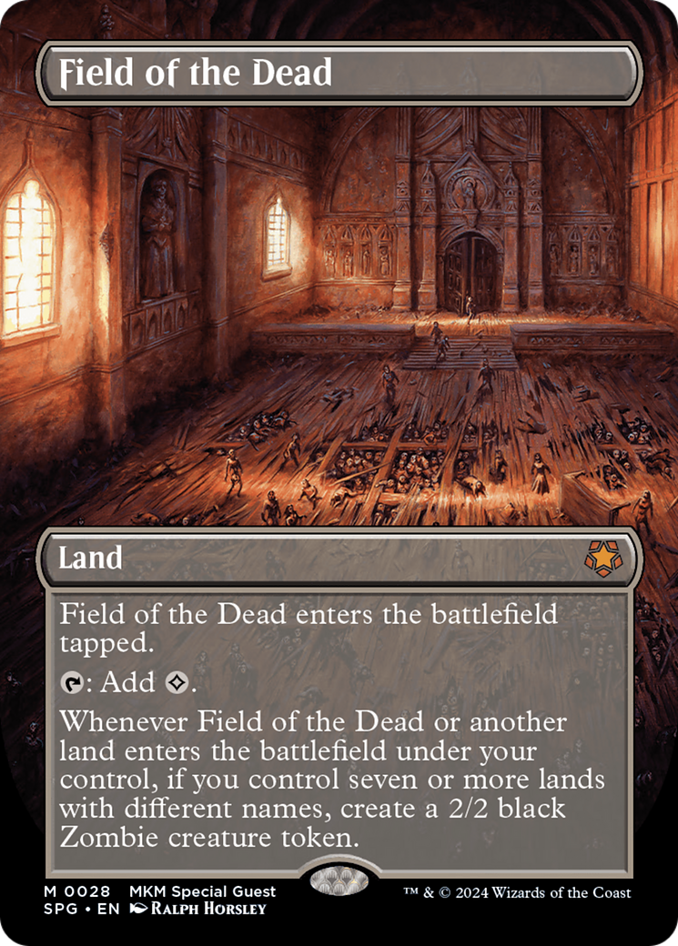Field of the Dead (Borderless) (SPG-028)  - Special Guests