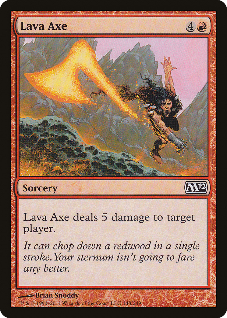 Lava Axe (M12-148)  - Magic 2012