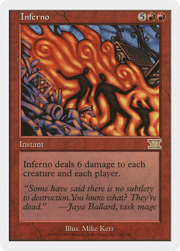 Inferno (6ED-191)  - Classic Sixth Edition