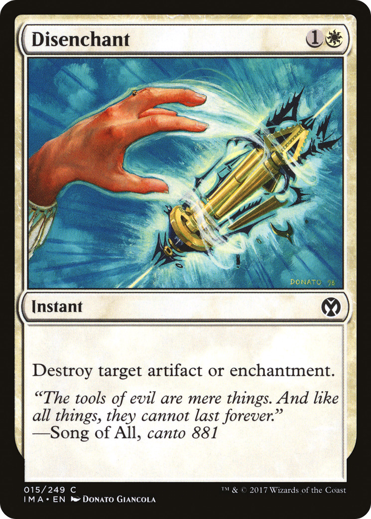 Disenchant (IMA-015)  Foil - Iconic Masters