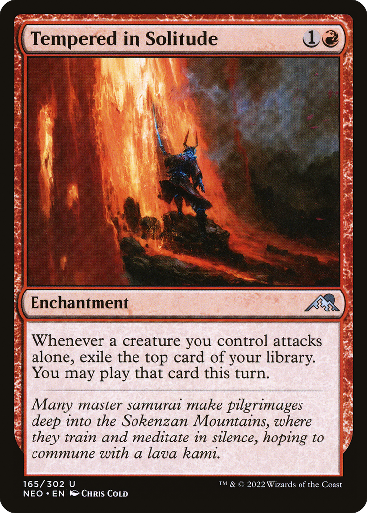 Tempered in Solitude (NEO-165)  - Kamigawa: Neon Dynasty