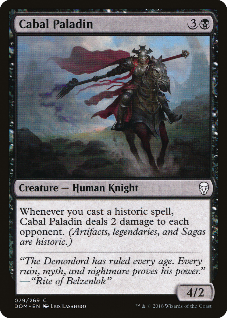 Cabal Paladin (DOM-079)  - Dominaria