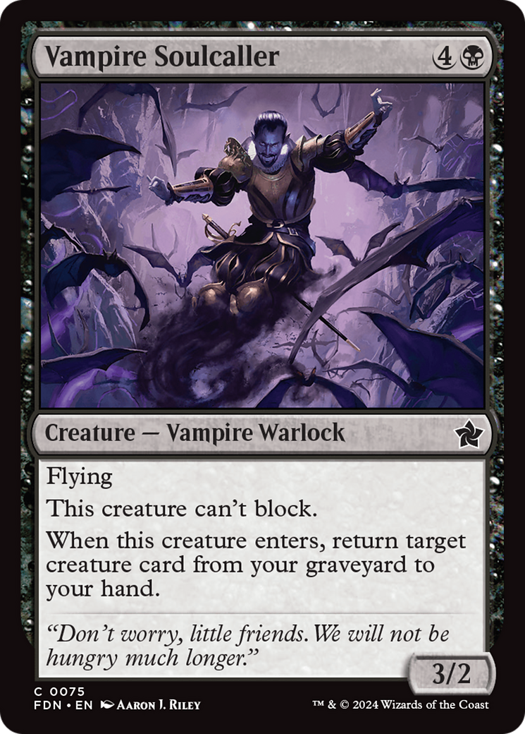 Vampire Soulcaller (FDN-075)  - Foundations