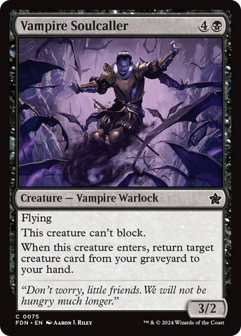 Vampire Soulcaller (FDN-075)  - Foundations